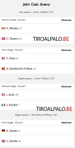 australia open dia6 partidos central 2026