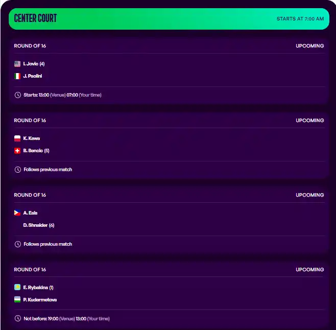 wta ningbo jueves22 octubre 2026