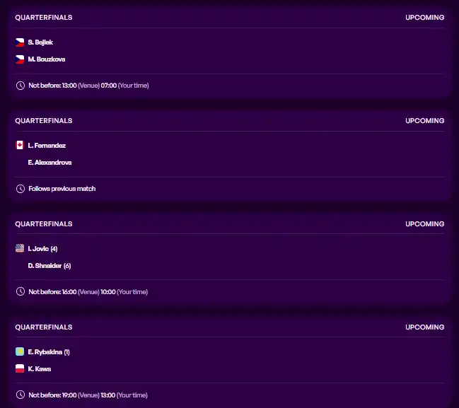 wta ningbo viernes23 octubre 2026 tiroalpalo